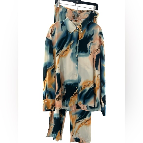 Fashion Nova Other - NWOT Fashion Nova Stylish Multicolor Ladies 2-Pc Loungewear XL